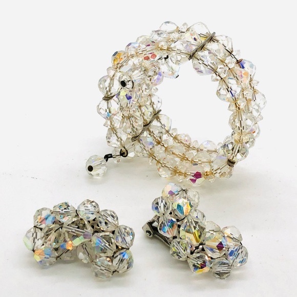 Vintage Aurora Borealis Jewelry lot - Picture 10 of 12